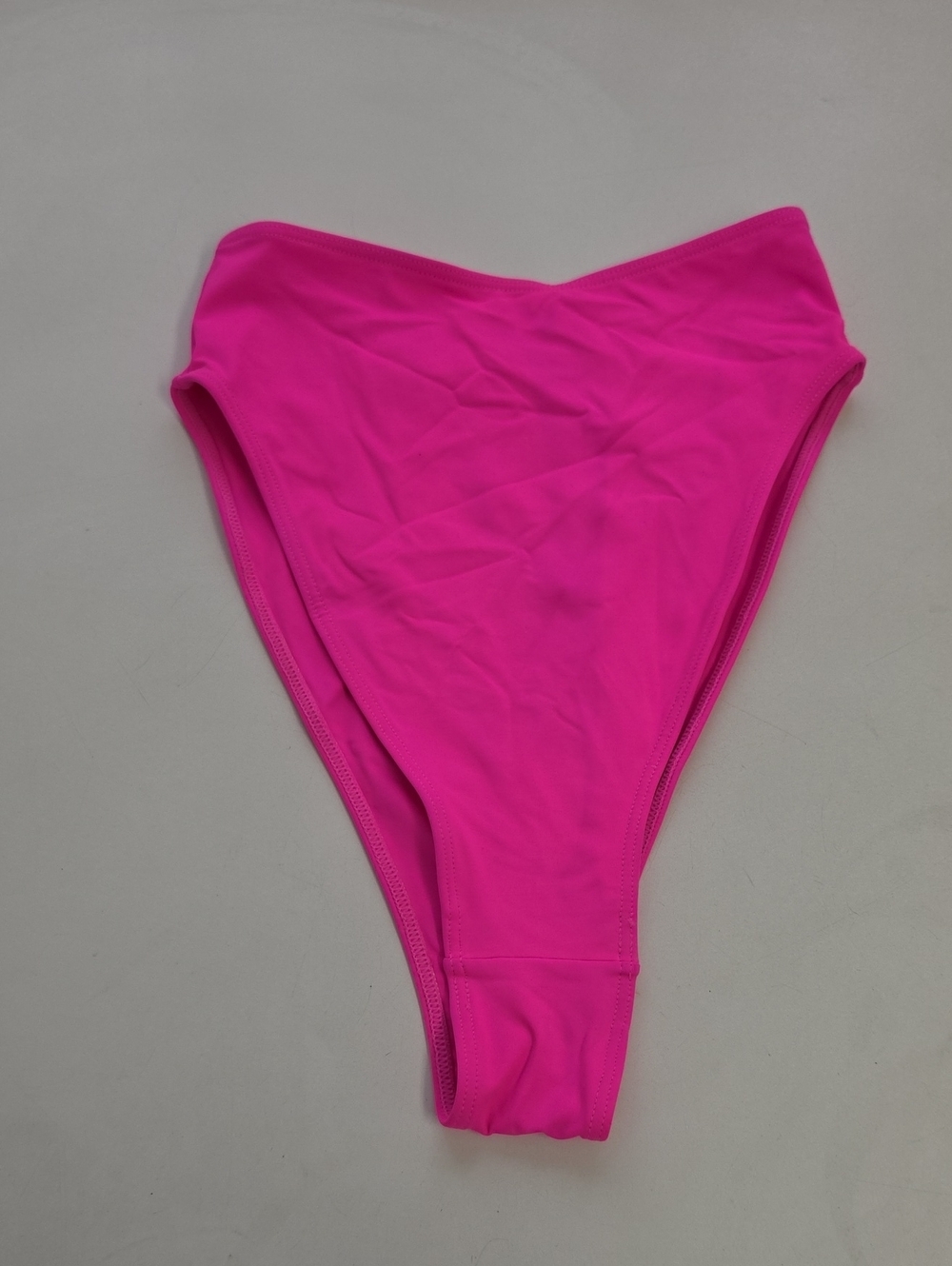 Frankie's Bikinis Hot Pink High-Cut Bikini Bottom